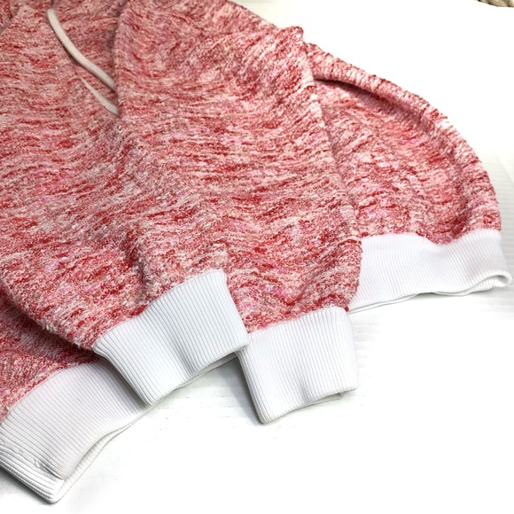 St. John Pink Tweed Knit Hoodie - Picture 3 of 7